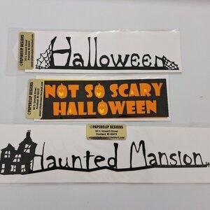 Disney Halloween Scrapbooking Cutouts - Brand New and Never opened